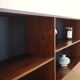 Bookcase with bar cabinet, rosewood veneer, Denmark, 1970s