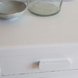 Old white parisian buffet