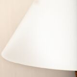 Art Deco Table Lamp in burl walnut wood, 1950s