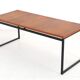 Rare Rego / Günter Renkel “Twen” teak coffee table / mid-century modern design / 1950s / 1960s modernism