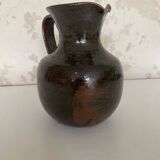 Handmade ceramic pitcher