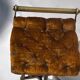 Victorian English brass piano cello music stool attributed to CH Hare