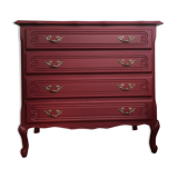 Vintage red dresser Bordeaux