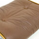 Lounge chair and ottoman leather and bentwood 60/70
