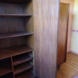 Armoire 4 portes design vintage années 60 | fabricant belge van pelt (signé