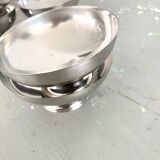 Stainless steel ice cream cup set