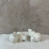Pair of Art Deco chicks