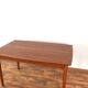 Mid-century Danish teak extendable dining table, 1960s.