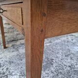 Oak farmhouse table 129 cm x 68 cm