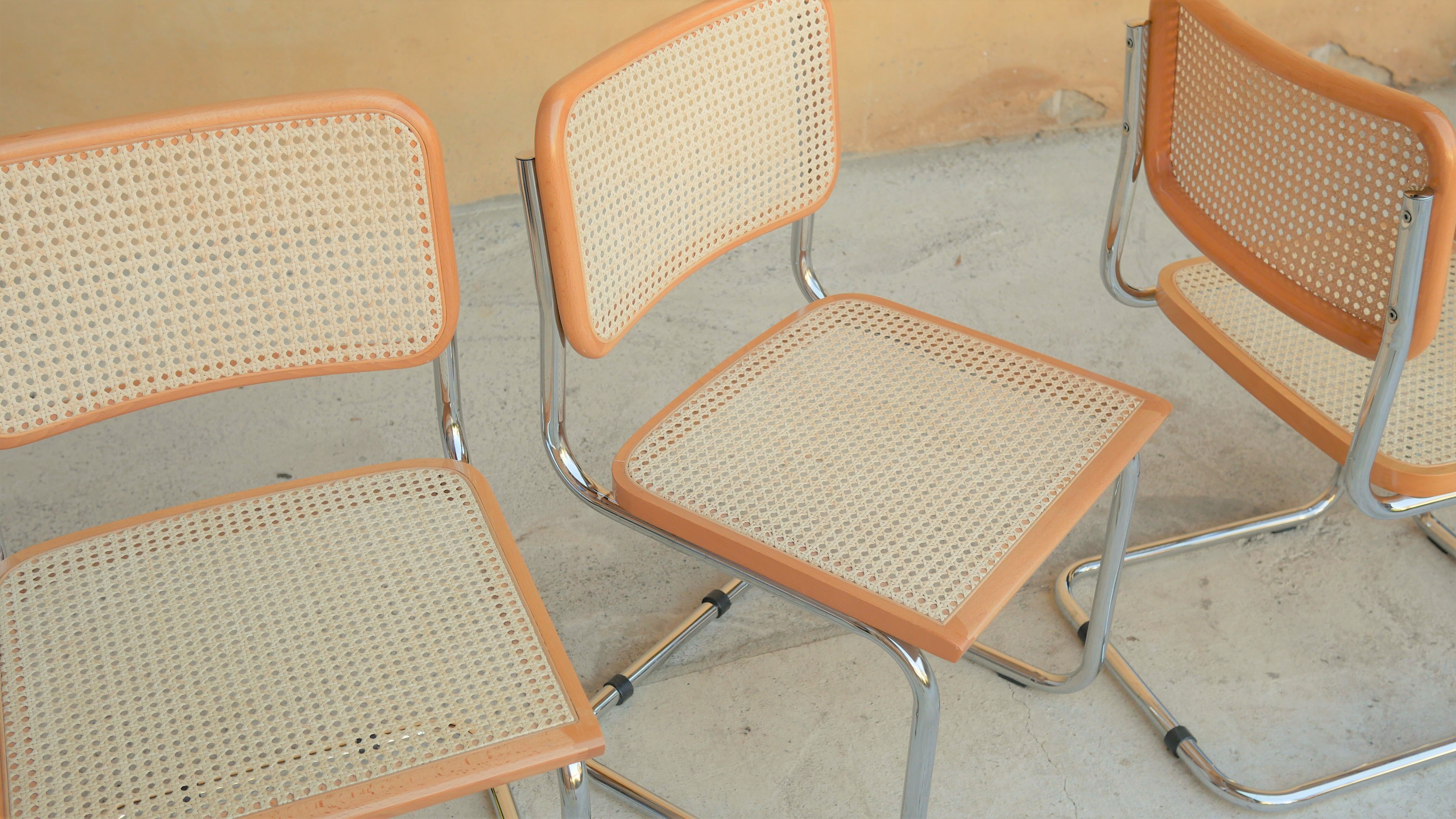 Chair B32 by Marcel Breuer, Made in Italy