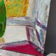 Still life painting with bouquet oil on canvas