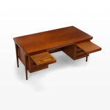 Freestanding Writing Desk by Ib Kofod Larsen for Faarup Møbelfabrik, Denmark 60s