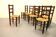 Set of 8 Charlotte Perriand dining chairs Bauche no.19