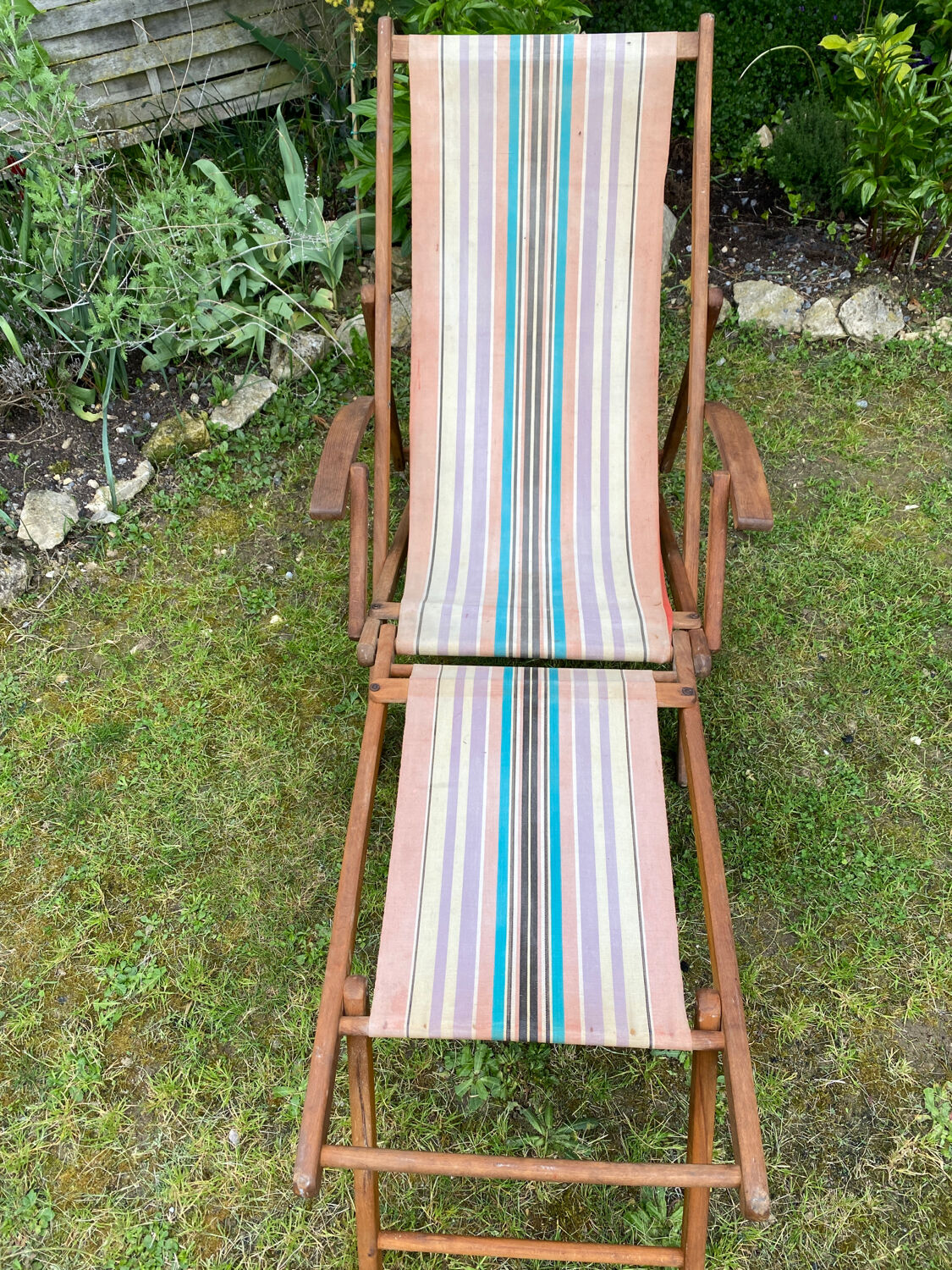 Vintage longue chair