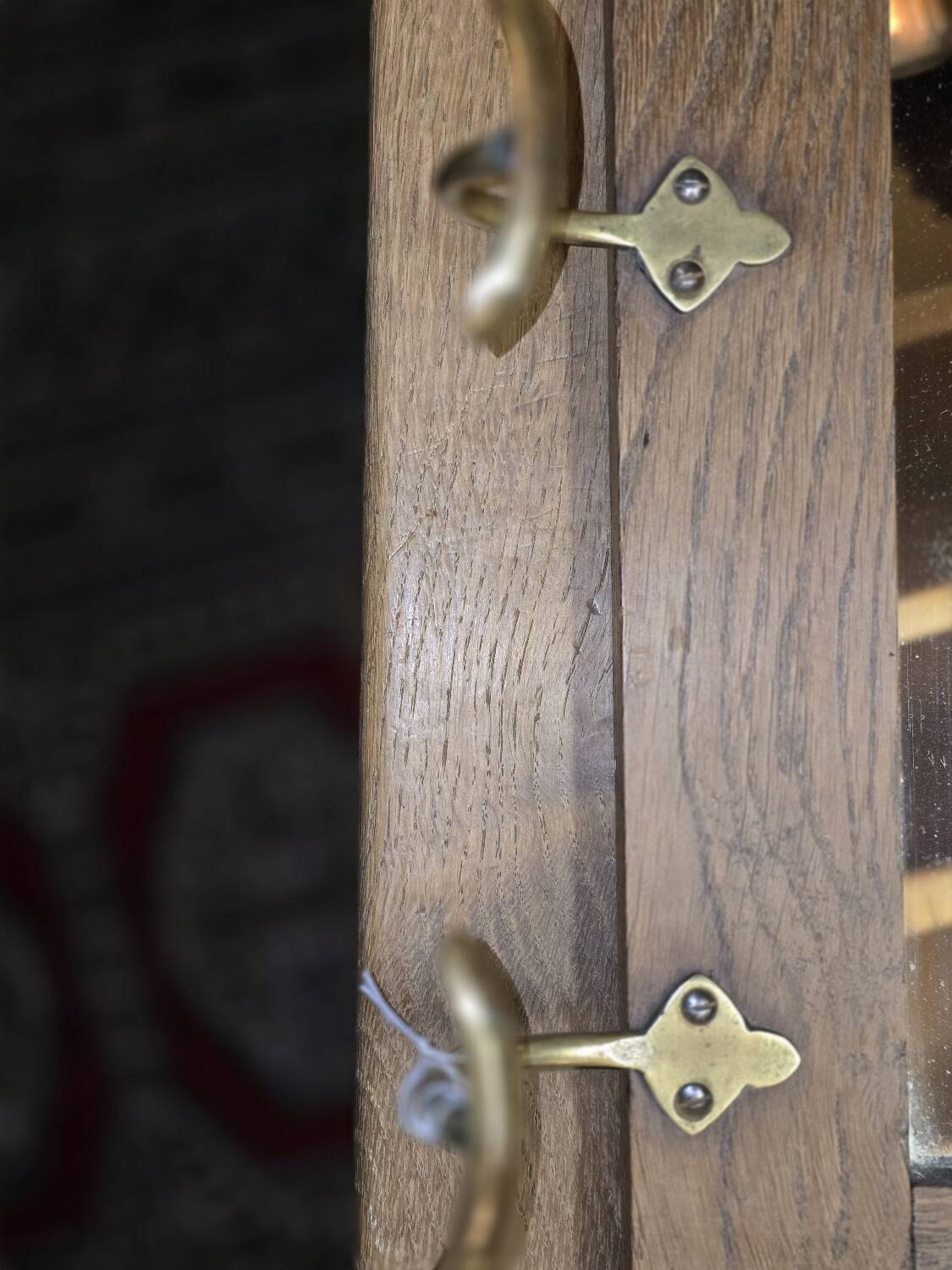 1950s wall coat rack