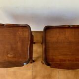 Two Cherry Wood Bedside Tables