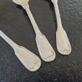 Master Goldsmith : Alfénide, Christofle, Paris - Series of 3 tablespoons - Chinon model