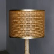 Large table lamp in travertine - Attributed to Mannelli production
