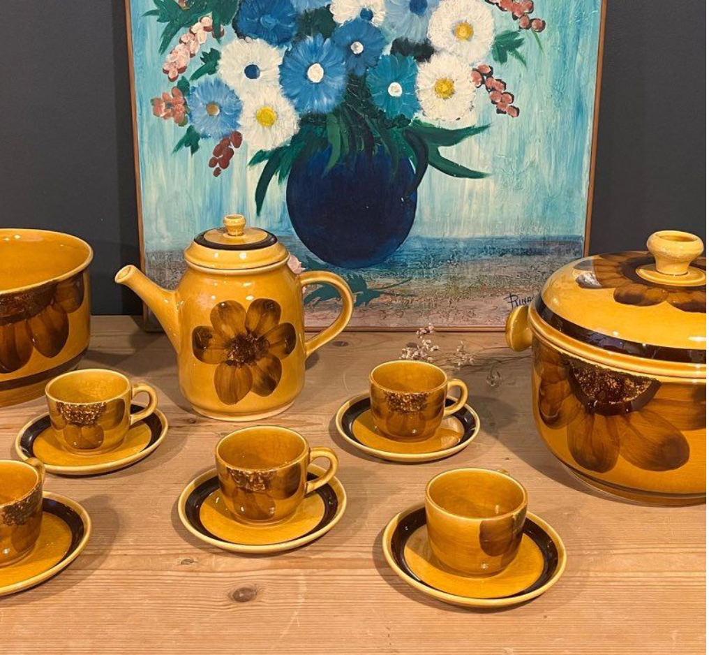 Service vintage Sarreguemines