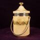 Aldo Tura Mod. 1225D Goatskin Parchment Ice Bucket / Thermos Italy 1970