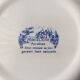 6 Pyroblan porcelain dinner plates BP Advertising