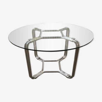 Round table Italian design 1970