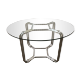 Round table Italian design 1970