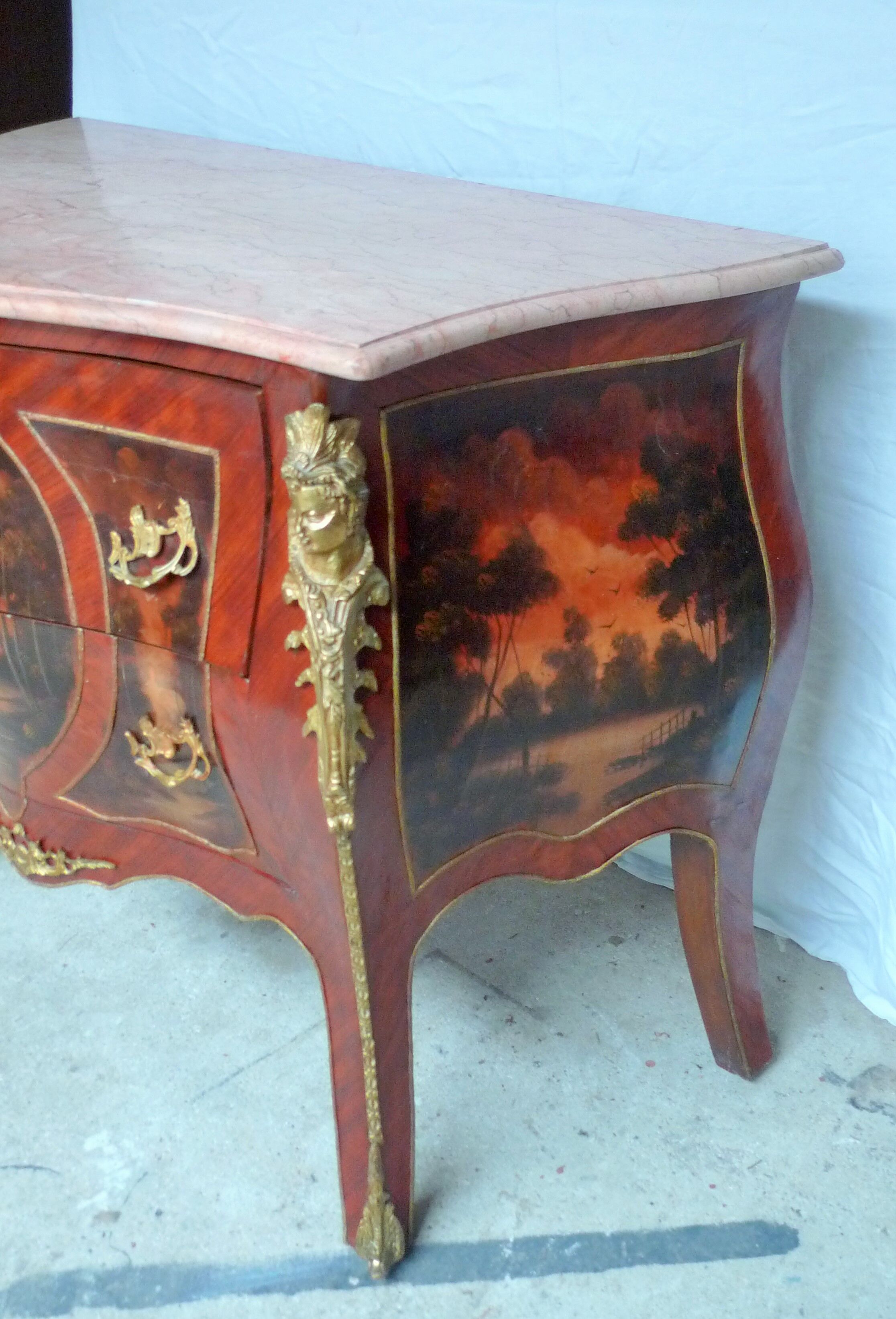 Louis XV-style baroque dresser