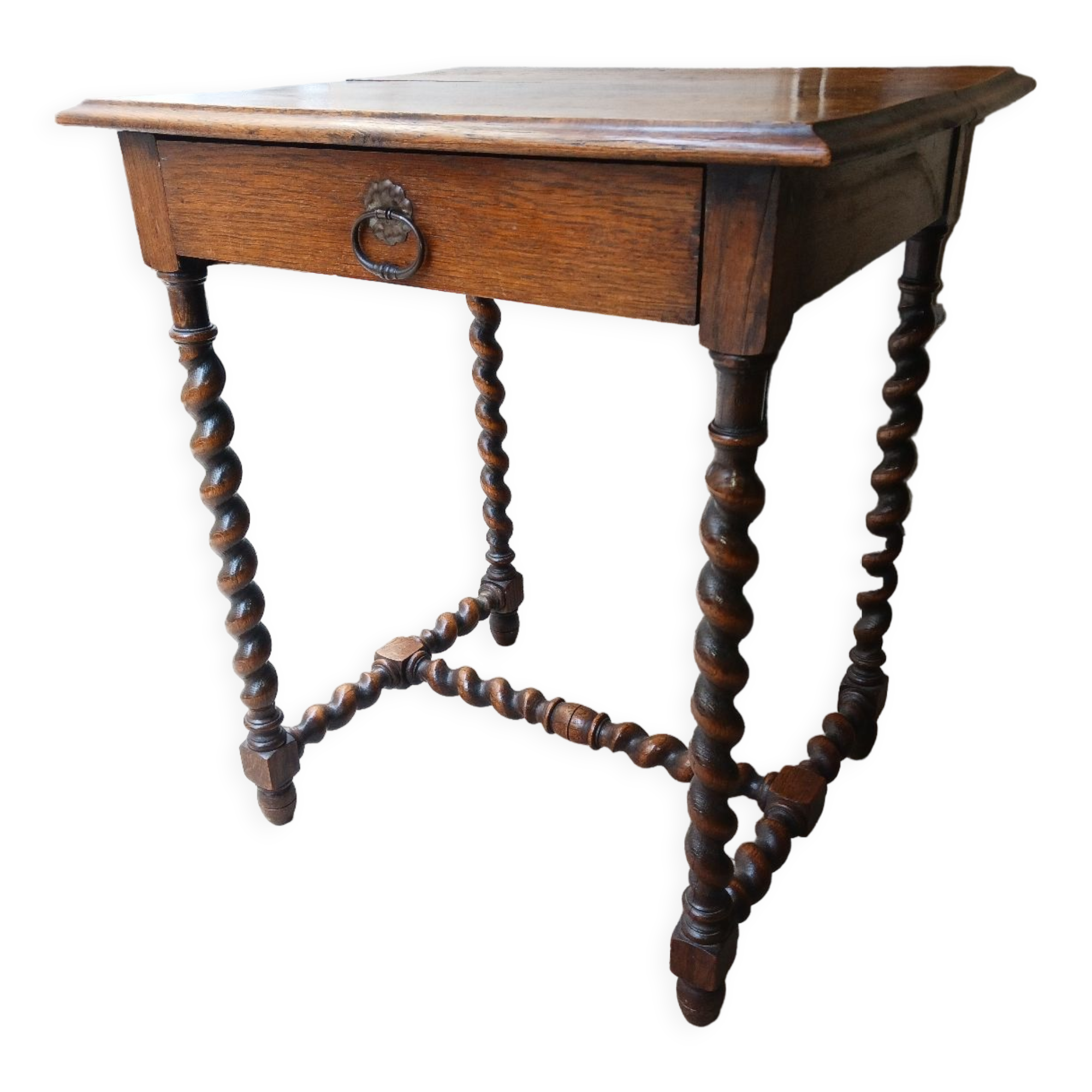Table, desk style Louis XIII early XX th