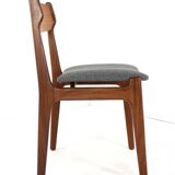 Very nice and solid set of 4 vintage chairs in teak - Findahl.