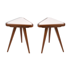 Ensemble de deux tabourets