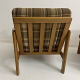 Vintage teak armchairs