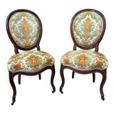 Paire de chaises anciennes style Louis Philippe