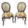 Pair of antique chairs in Louis Philippe style.