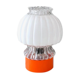 Vintage table lamp, small mushroom lamp, 70s lamp