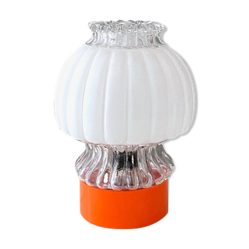 Vintage table lamp, small mushroom lamp, 70s lamp
