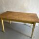 Table de ferme vintage en bois