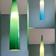 XXL Murano glass suspension trio, Alessandro Pianon, Vistosi, 1960