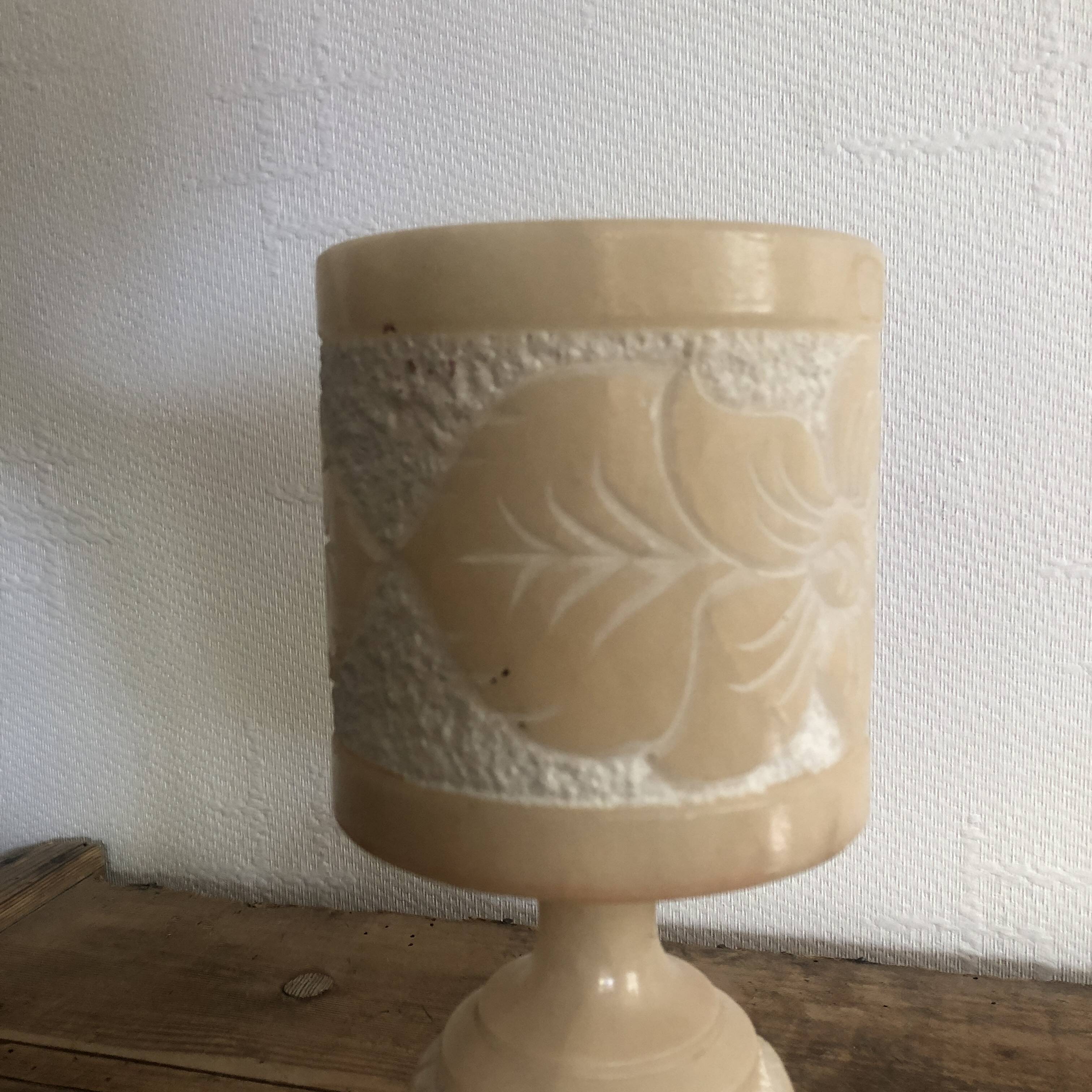 Lampe en albâtre