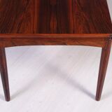 Mid-century Scandinavian coffee table in 1950s rosewood