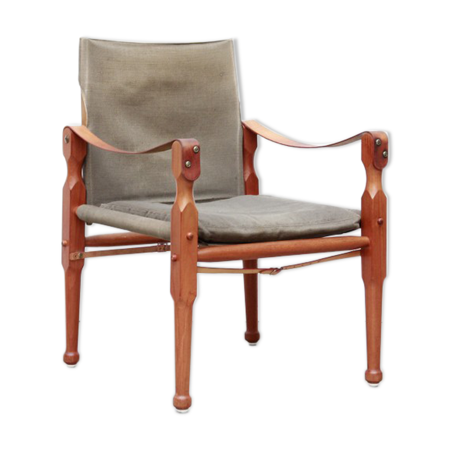 Danish Chair in teak and canvas