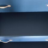 Restored solid oak chest of drawers