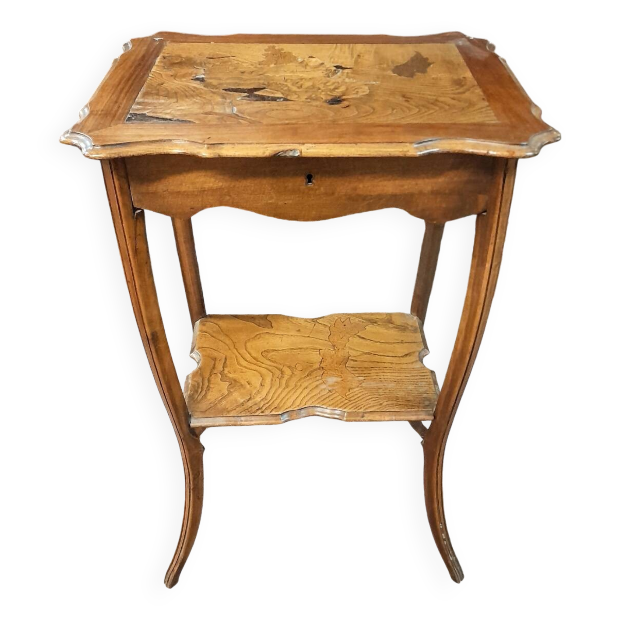 Inlaid dressing table