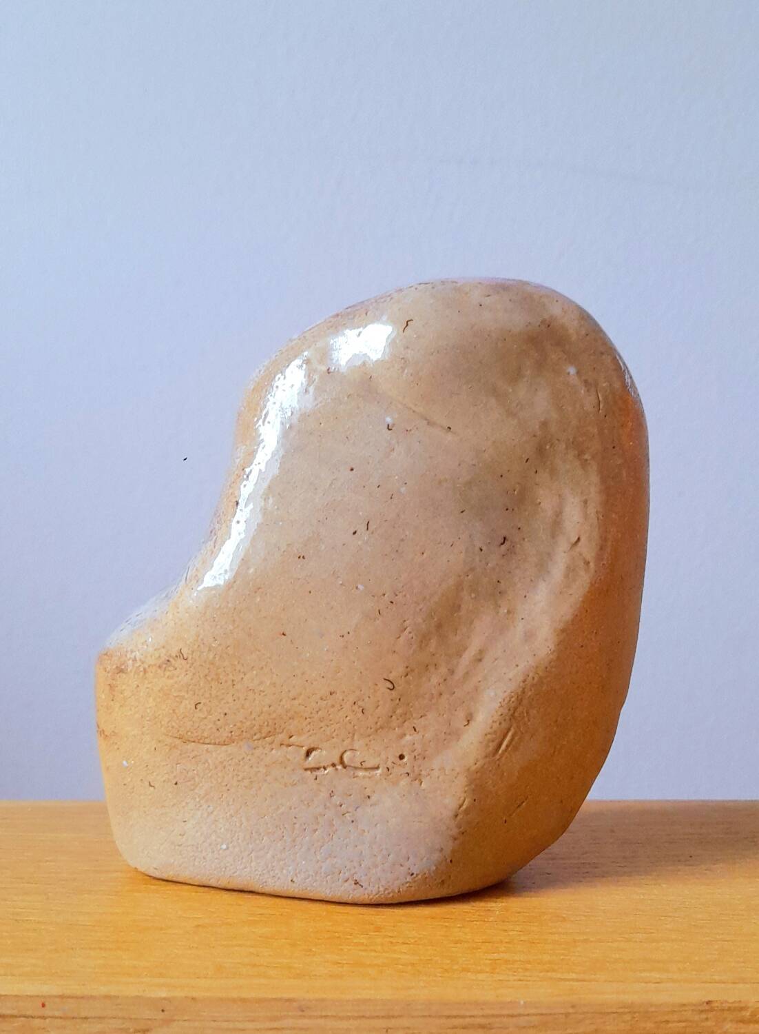 Ceramic owl signed 60s