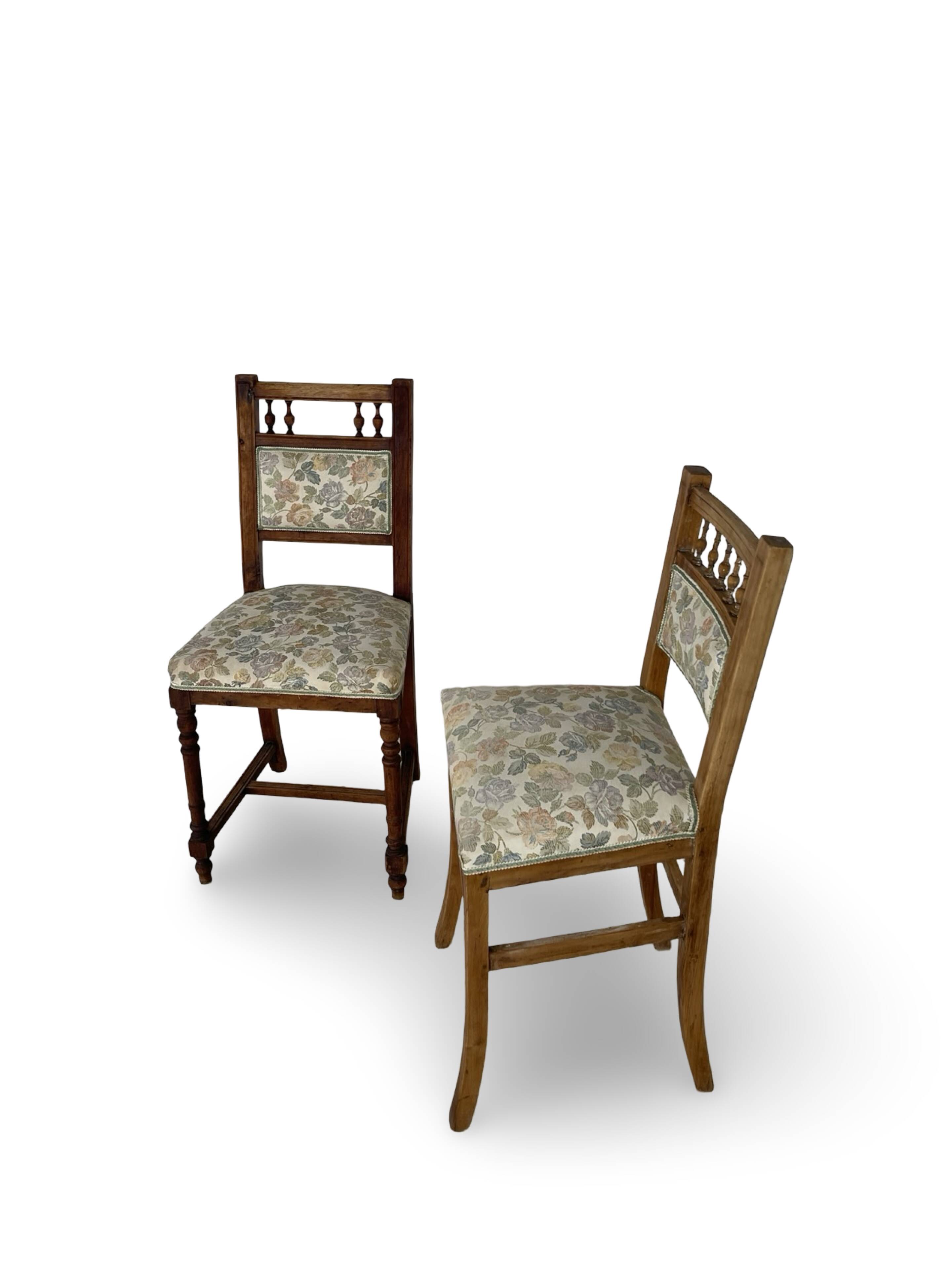 Chaises Art déco italiennes des années 1910/1920