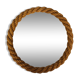 Mirror round rope frame, 42 cm.