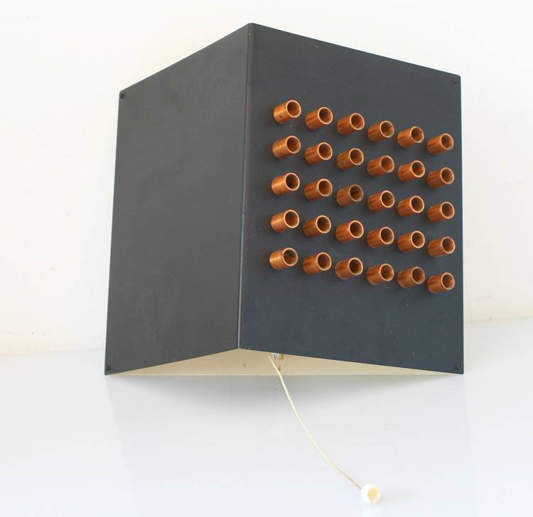 Raak style 1950s vintage wall sconce wall lamp