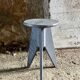 Vintage rustic style wooden stool