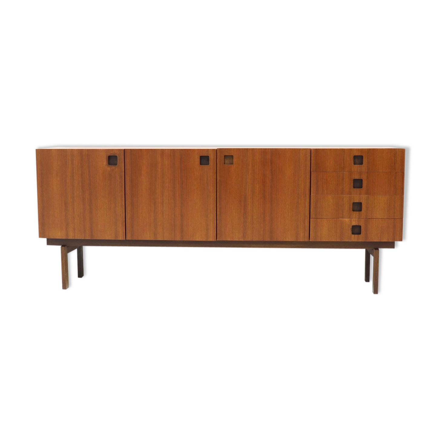 Enfilade de Propos Hulmefa teck années 1960