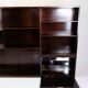 Bookcase Made In Rosewood Model 35 By Omann Jun. Møbelfabrik From 1960s